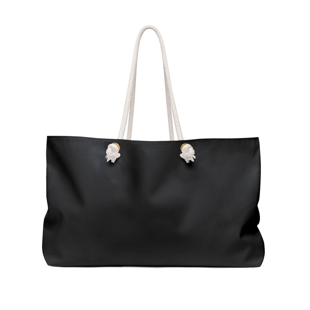 Weekender Bag — "WOKE and Weaponized with facts and empathy" Statement Tote