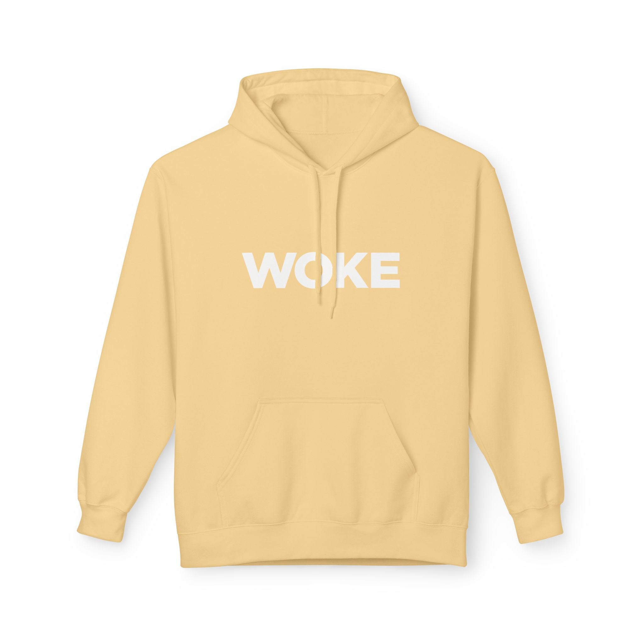 WOKE Hoodie — "WOKE and Weaponized with facts and empathy." Graphic Pullover