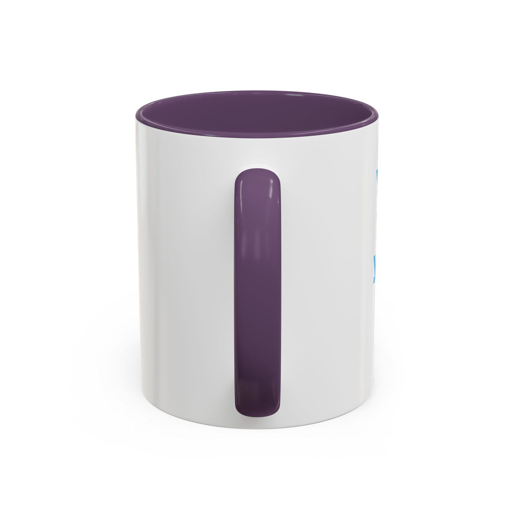 Inspirational Accent Coffee Mug — "You're Strong, You're Brave, You're Enough"