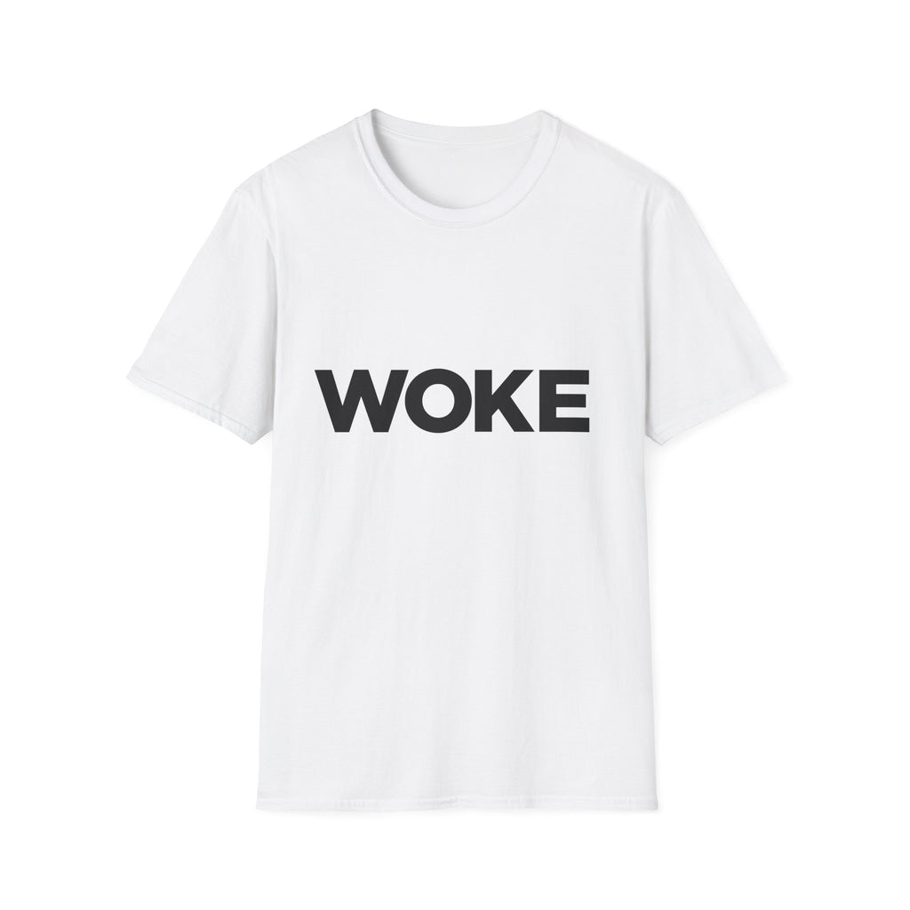 WOKE Statement T-Shirt — “WOKE and Weaponized with facts and empathy.” Graphic Tee