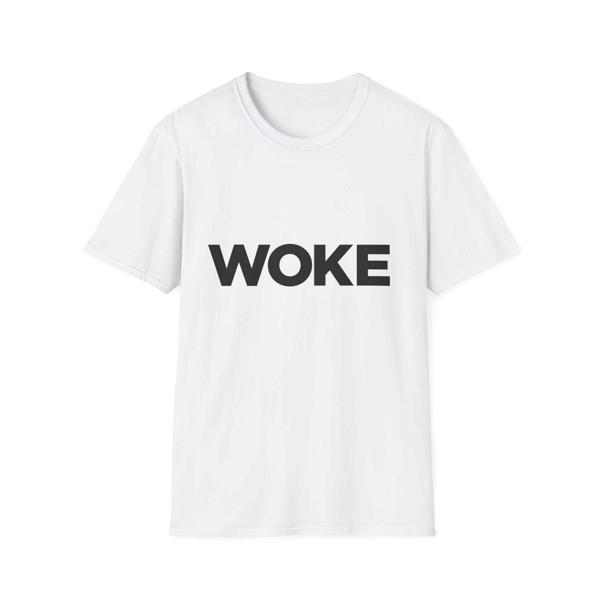 WOKE Statement T-Shirt — “WOKE and Weaponized with facts and empathy.” Graphic Tee