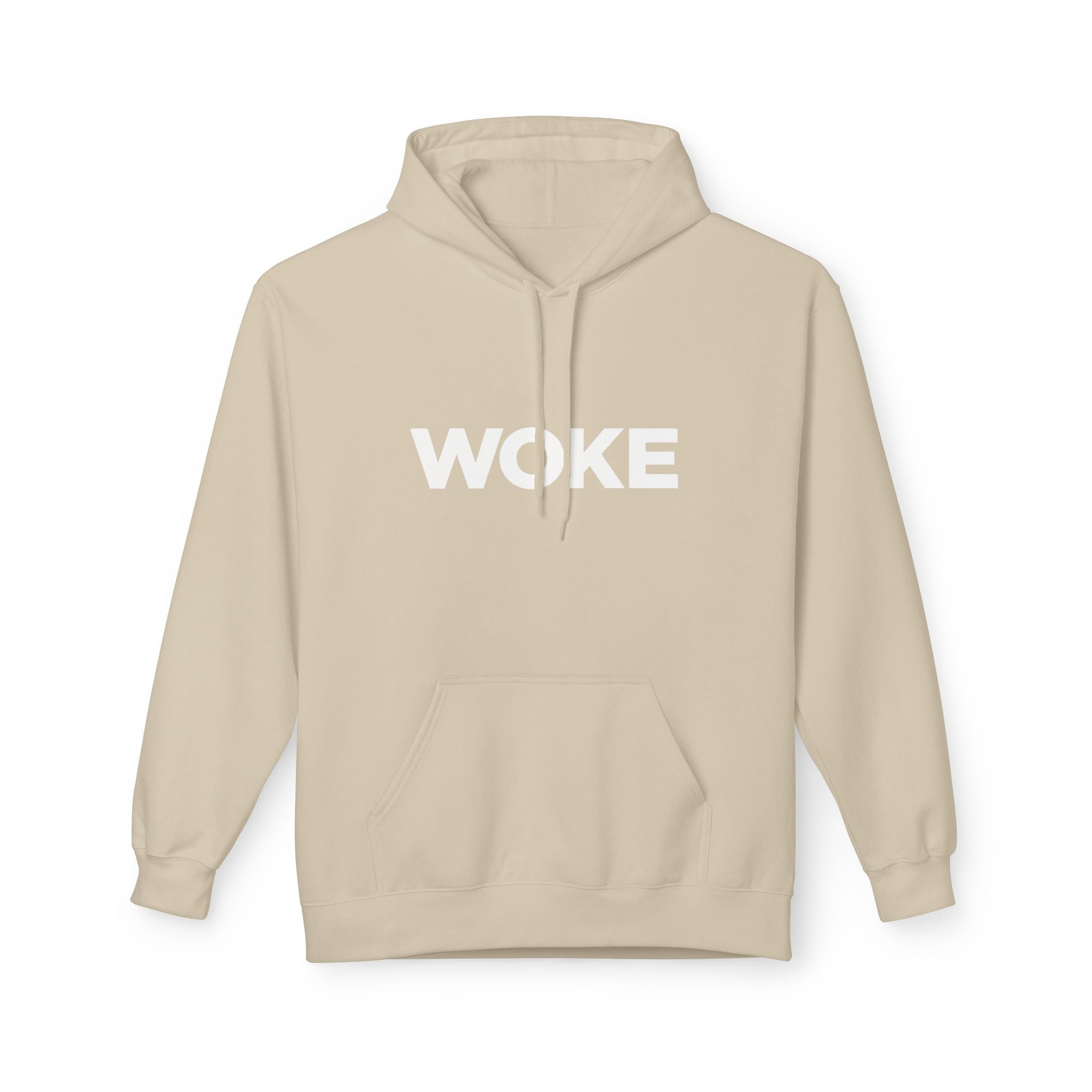 WOKE Hoodie — "WOKE and Weaponized with facts and empathy." Graphic Pullover