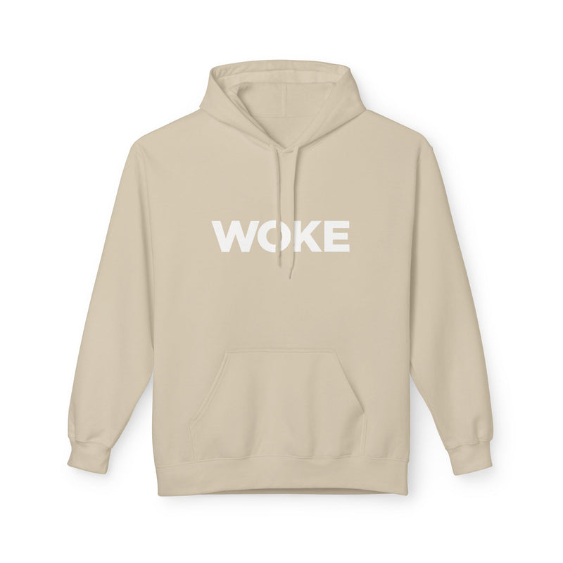 WOKE Hoodie — "WOKE and Weaponized with facts and empathy." Graphic Pullover