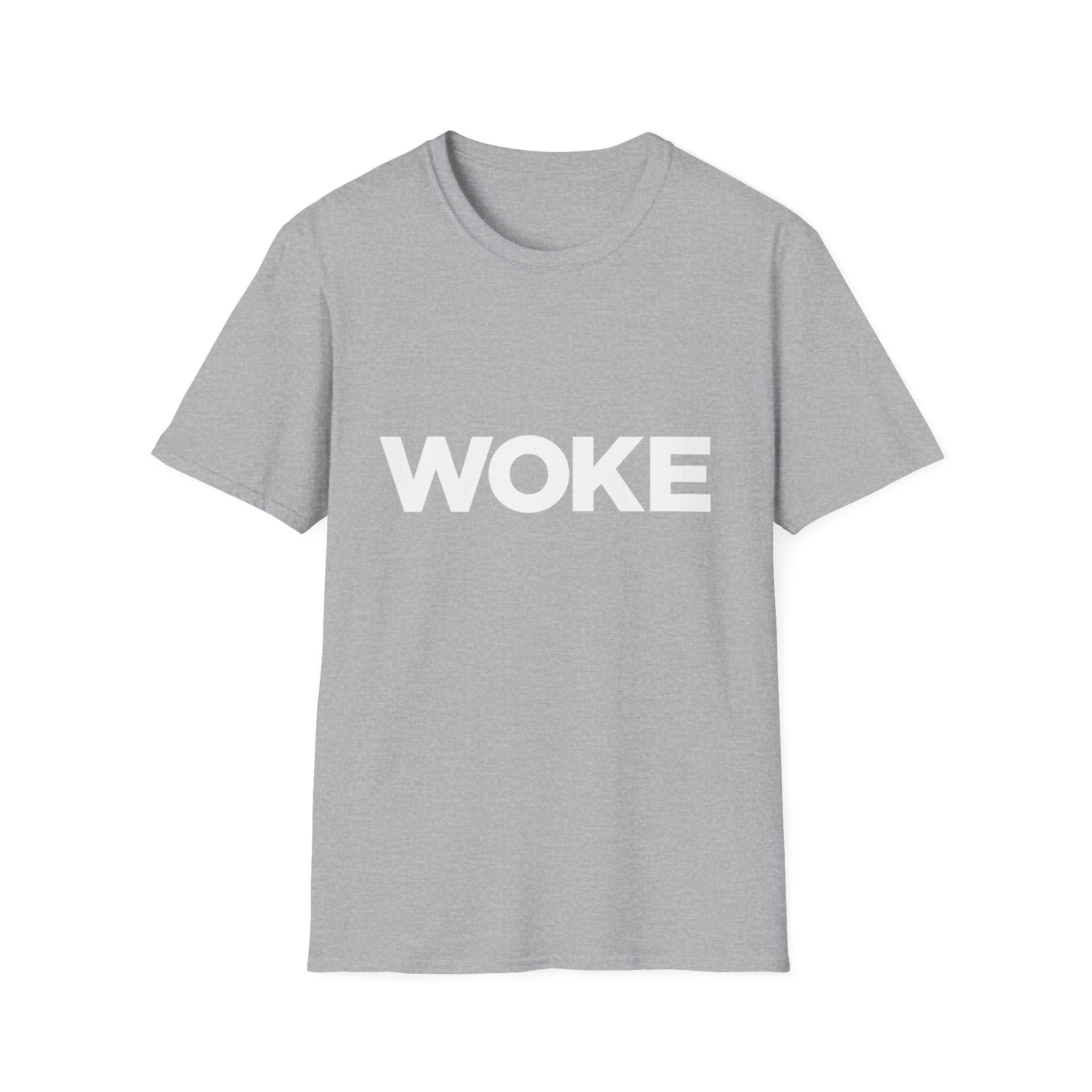 WOKE Graphic T-Shirt — "WOKE and Weaponized with facts and empathy." Back-Print Social Justice Tee