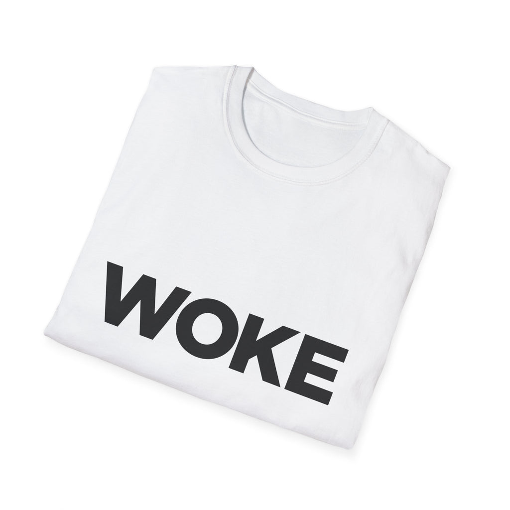 WOKE Statement T-Shirt — “WOKE and Weaponized with facts and empathy.” Graphic Tee