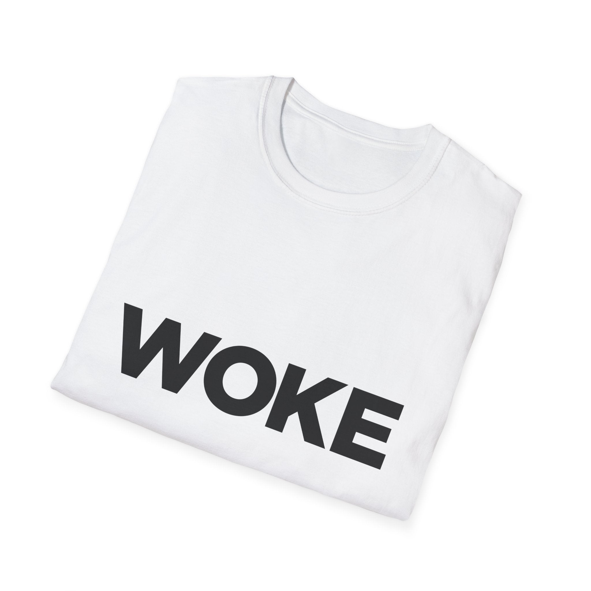 WOKE Statement T-Shirt — “WOKE and Weaponized with facts and empathy.” Graphic Tee