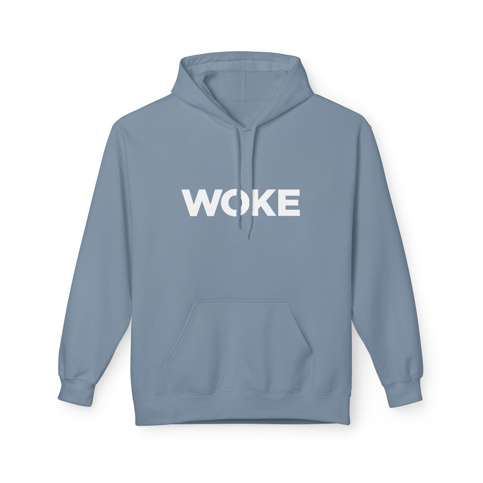 WOKE Hoodie — "WOKE and Weaponized with facts and empathy." Graphic Pullover