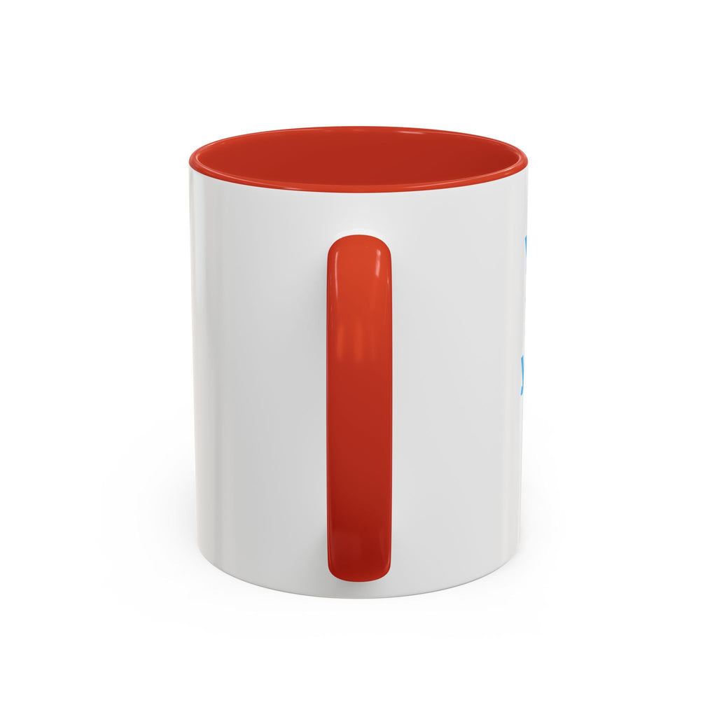 Inspirational Accent Coffee Mug — "You're Strong, You're Brave, You're Enough"